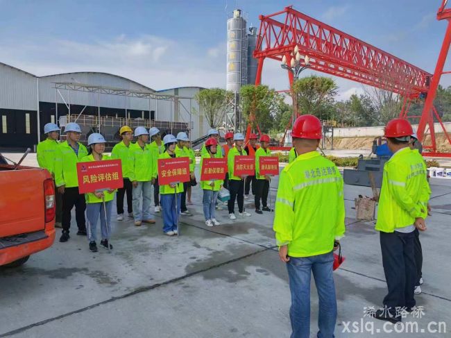 【筑防線 保安全】迅投商砼材料公司、信達檢測公司聯(lián)合開展消防應急演練活動